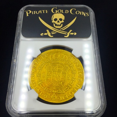 Mexico 8 Escudos 1776 NGC 35 4