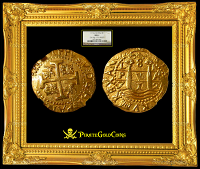 Peru 8 Escudos 1712 "1715 Plate Fleet" NGC 61 3