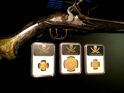 Mexico 4 Escudos 1714-20 NGC 62 3