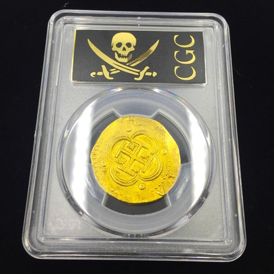 Spain 4 Escudos "King Philip II" 1556-98 PCGS 53 7