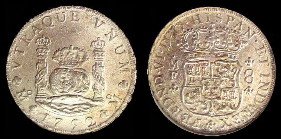 MEXICO  1752  8  REALES  ~  NGC 60 ~