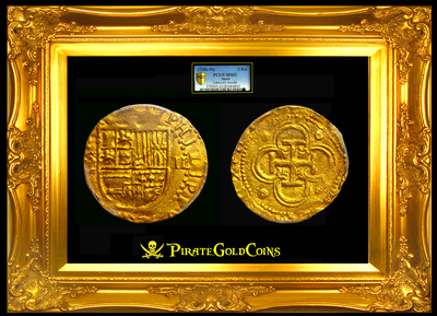 Spain 2 Escudos 1556-98 PCGS 62 Finest Known 3