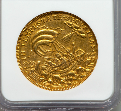 HUNGARY  5 DUCAT  "KNIGHT SLAYING DRAGON"   ~ NGC 55 ~ 6