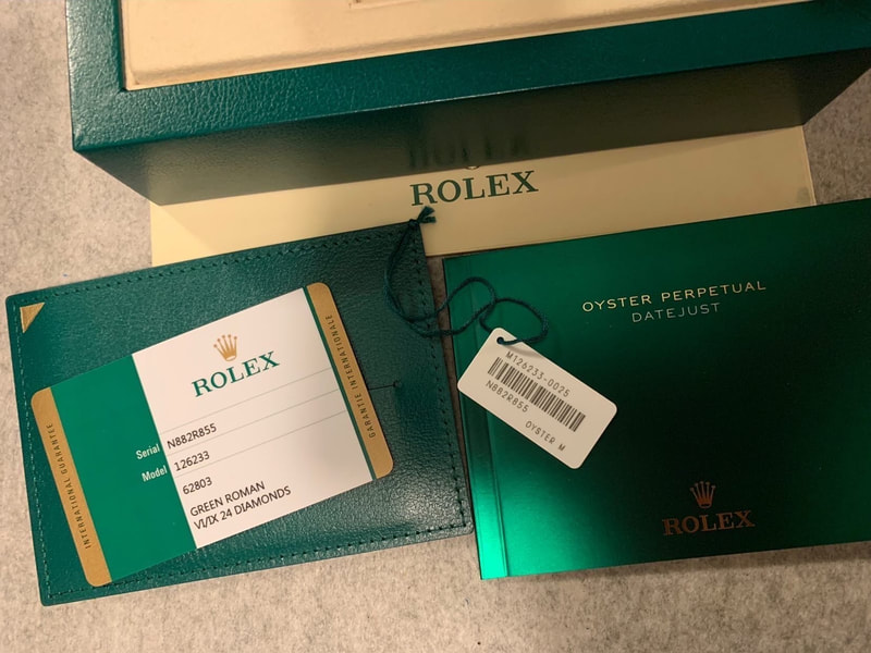 Rolex Oyster DateJust Two Tone Roman Numeral 24 Diamonds 3