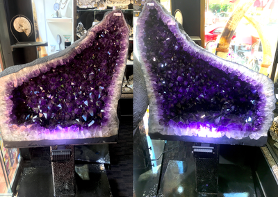 Pirate Gold Coins: Treasures of the Earth - Matching Pair: Amethyst Geode 2