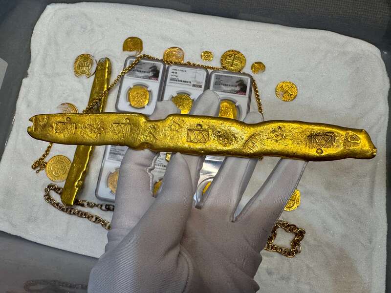 Atocha 1622 Shipwreck Gold Bar 10.5 Oz