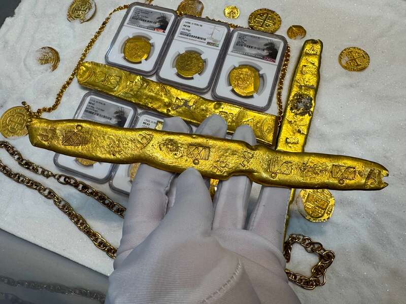 Atocha 1622 Shipwreck Gold Bar 10.5 Oz 10