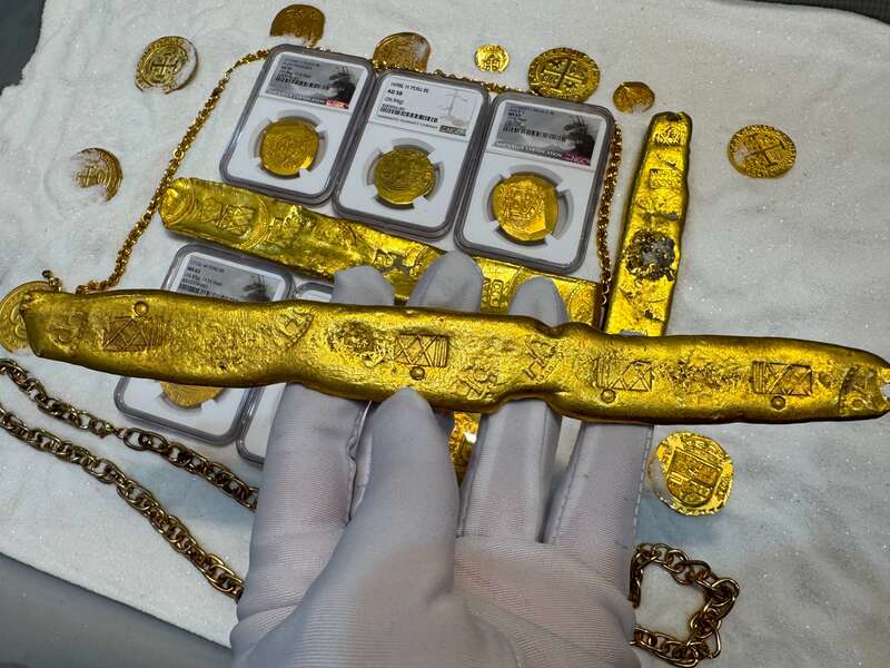 Atocha 1622 Shipwreck Gold Bar 10.5 Oz 12