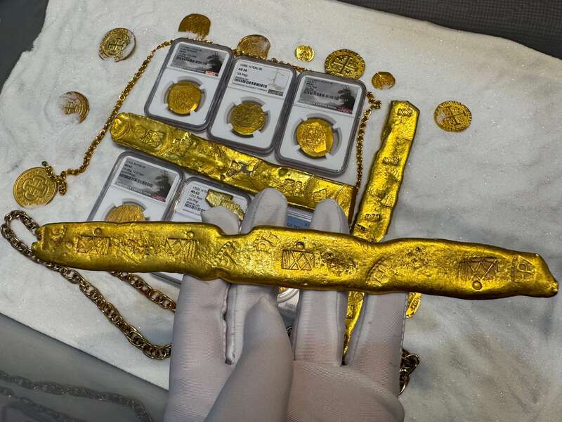 Atocha 1622 Shipwreck Gold Bar 10.5 Oz 17