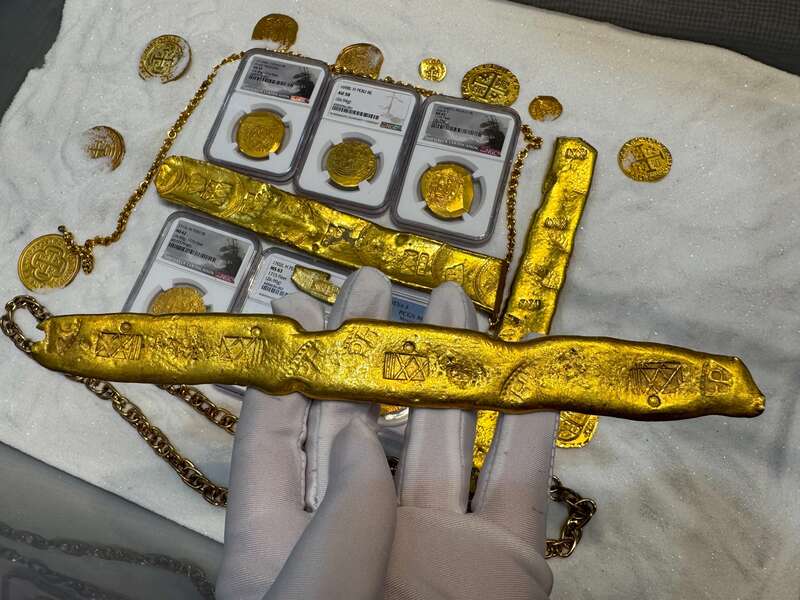 Atocha 1622 Shipwreck Gold Bar 10.5 Oz 18