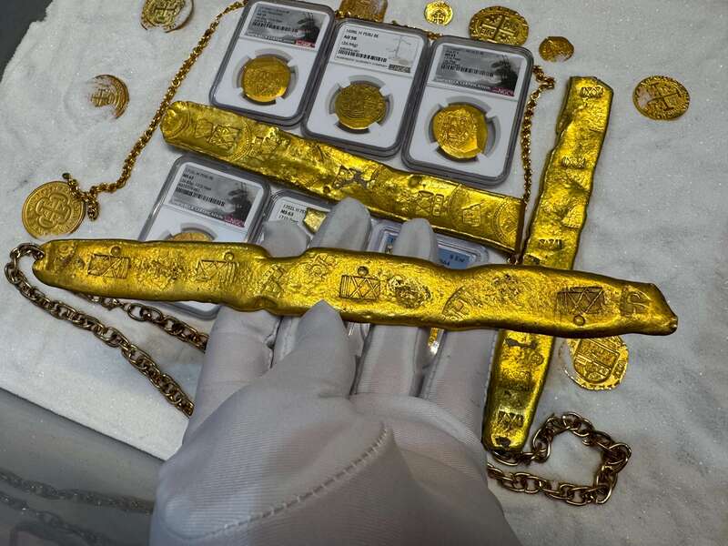 Atocha 1622 Shipwreck Gold Bar 10.5 Oz 20