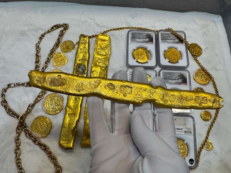 Atocha 1622 Shipwreck Gold Bar 10.5 Oz 23