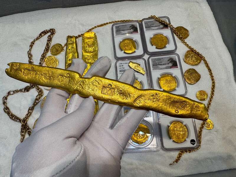 Atocha 1622 Shipwreck Gold Bar 10.5 Oz 24