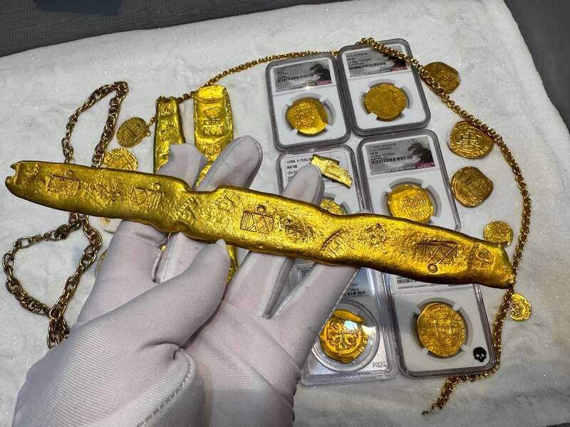 Atocha 1622 Shipwreck Gold Bar 10.5 Oz 25