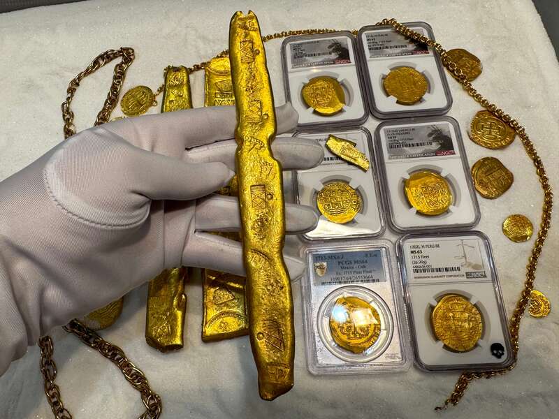 Atocha 1622 Shipwreck Gold Bar 10.5 Oz 28