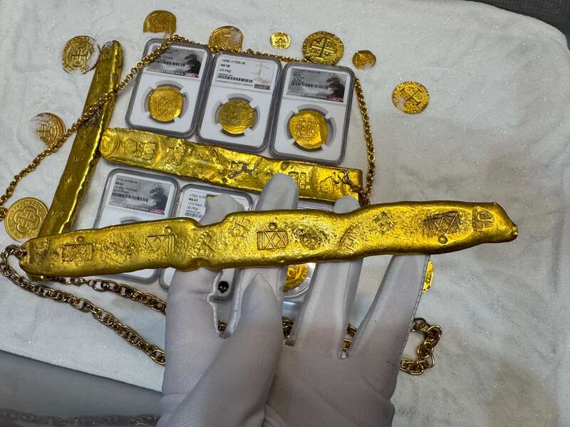 Atocha 1622 Shipwreck Gold Bar 10.5 Oz 3