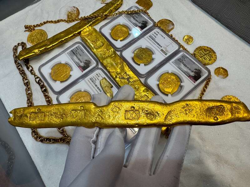 Atocha 1622 Shipwreck Gold Bar 10.5 Oz 5