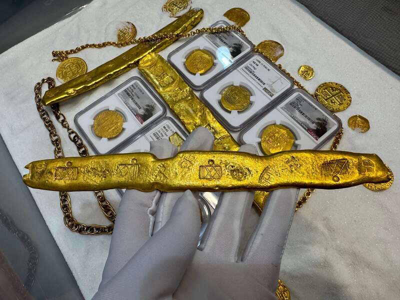 Atocha 1622 Shipwreck Gold Bar 10.5 Oz 6