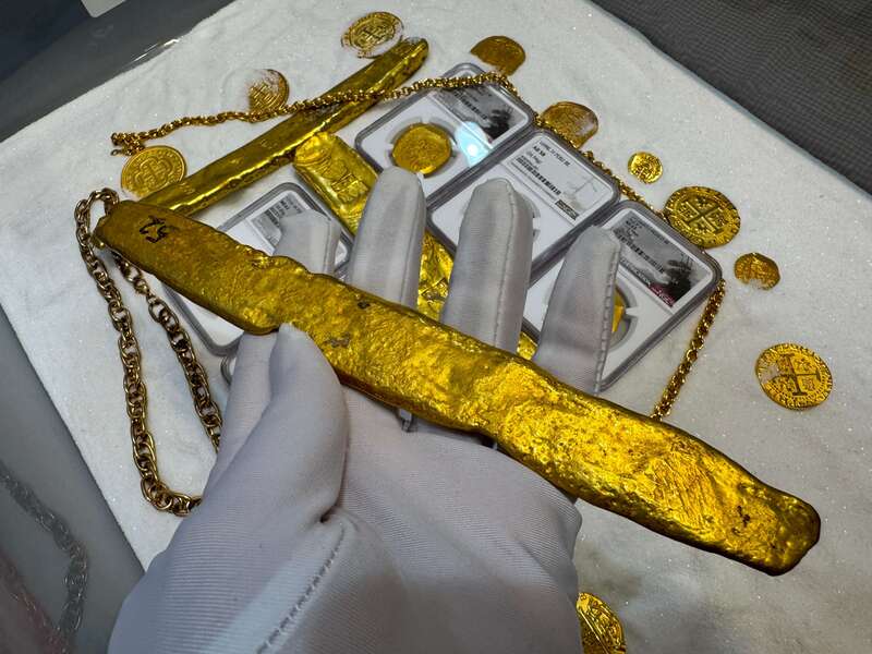 Atocha 1622 Shipwreck Gold Bar 10.5 Oz 7