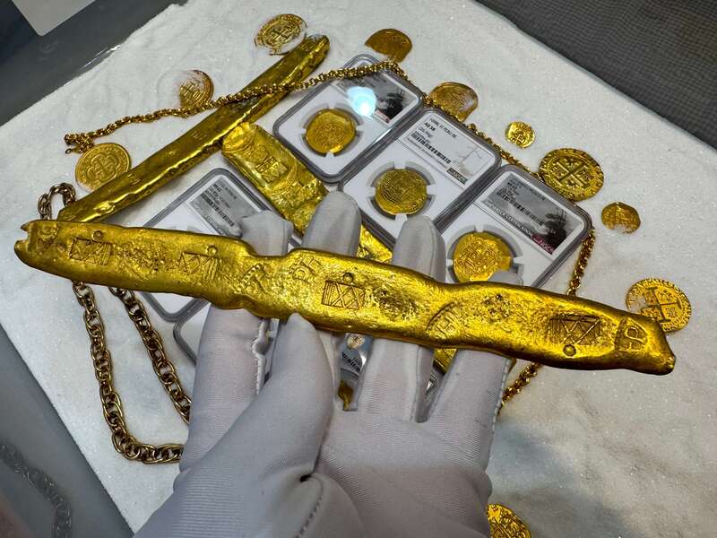 Atocha 1622 Shipwreck Gold Bar 10.5 Oz 8