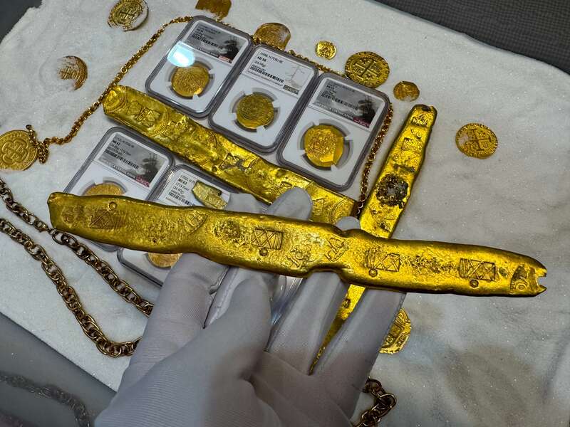 Atocha 1622 Shipwreck Gold Bar 10.5 Oz 9