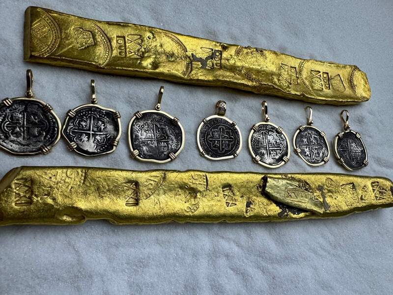 Bolivia 2 Reales "Atocha 1622 Shipwreck" Pendant 10