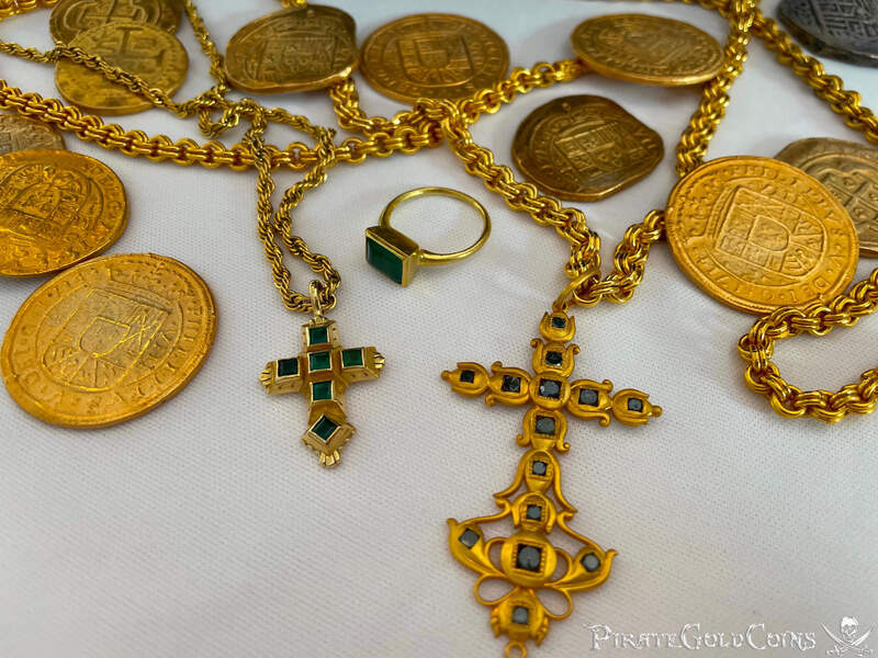 Gold & Emerald "Atocha 1622 Shipwreck" Ring 2