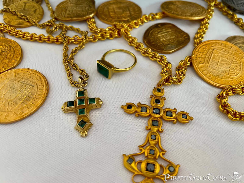 Gold & Emerald "Atocha 1622 Shipwreck" Ring 7