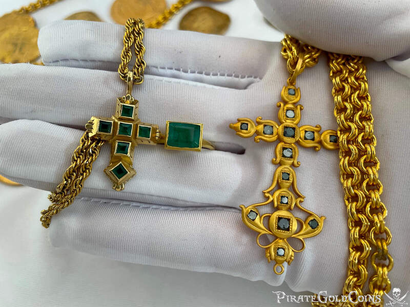 Gold & Emerald "Atocha 1622 Shipwreck" Ring 12