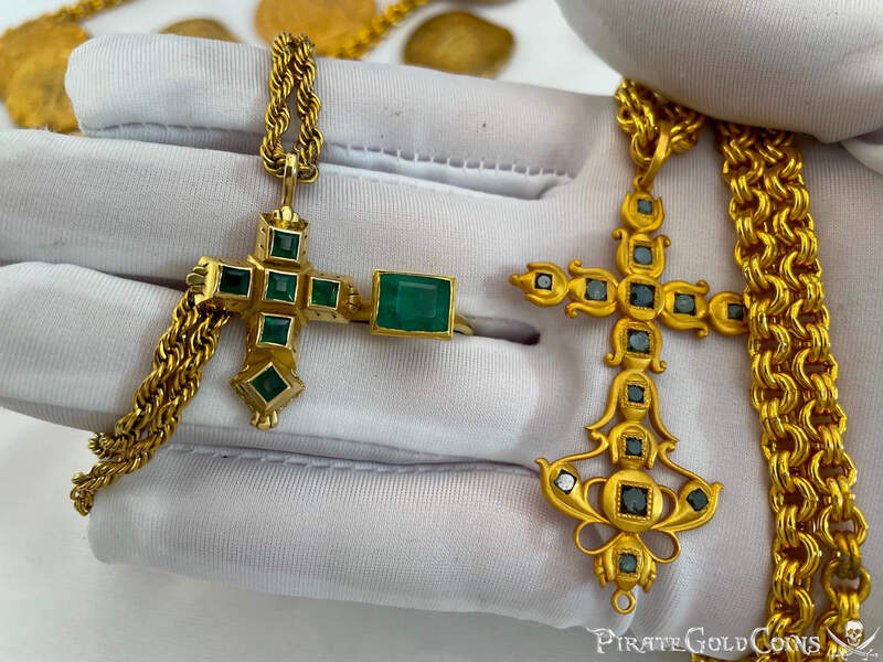 Gold & Emerald "Atocha 1622 Shipwreck" Ring 24