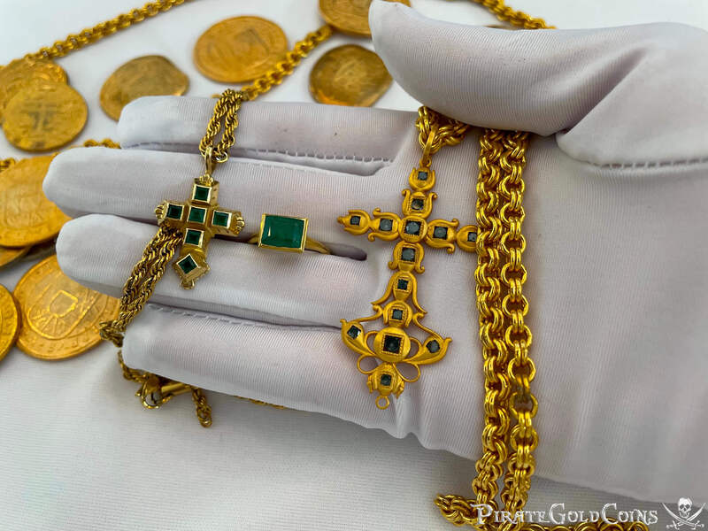 Gold & Emerald "Atocha 1622 Shipwreck" Ring 25
