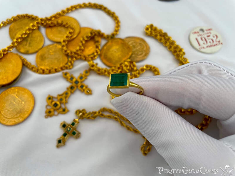 Gold & Emerald "Atocha 1622 Shipwreck" Ring 4