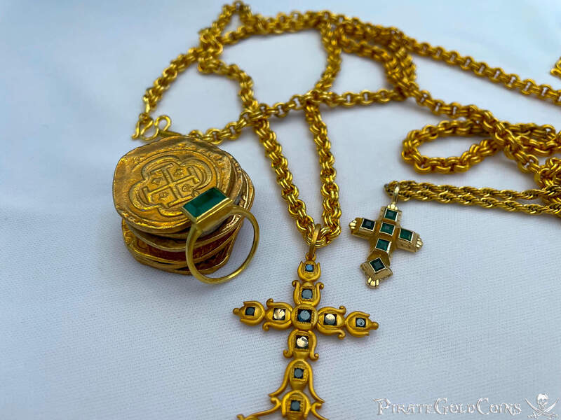 Gold & Emerald "Atocha 1622 Shipwreck" Ring 23