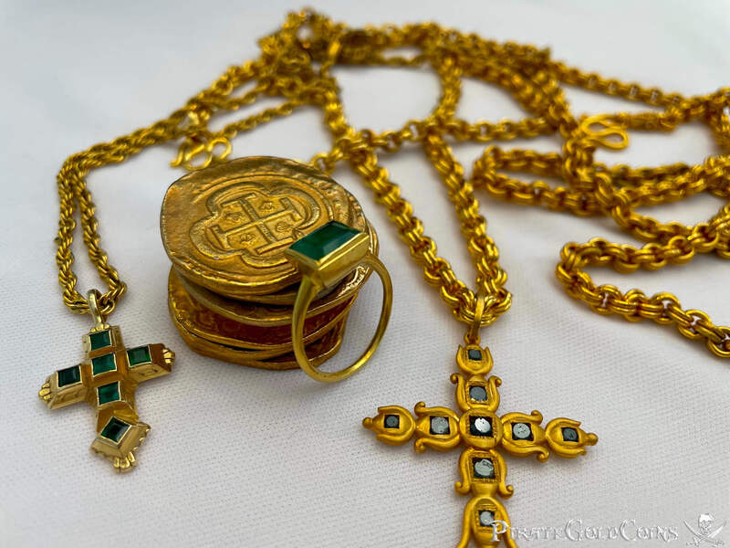 Gold & Emerald "Atocha 1622 Shipwreck" Ring 15