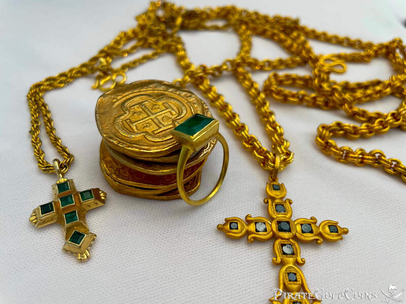 Gold & Emerald "Atocha 1622 Shipwreck" Ring 21