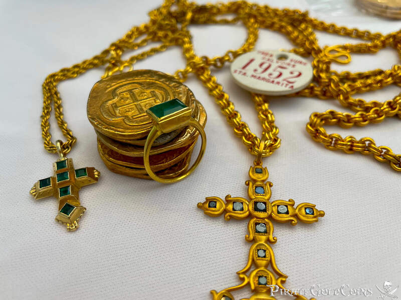 Gold & Emerald "Atocha 1622 Shipwreck" Ring 10