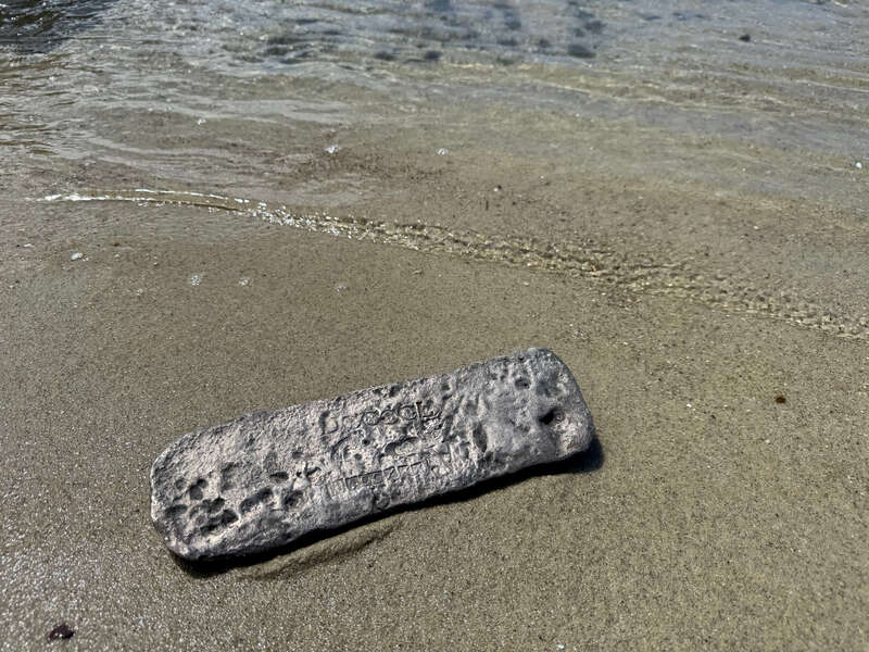 19lb Factor .8 "Atocha 1622 Shipwreck" Silver Bar 33