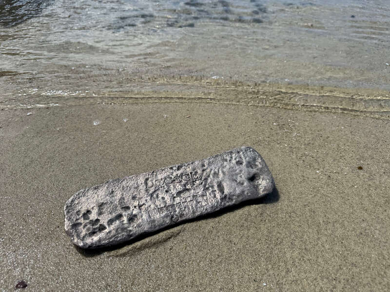 19lb Factor .8 "Atocha 1622 Shipwreck" Silver Bar 34