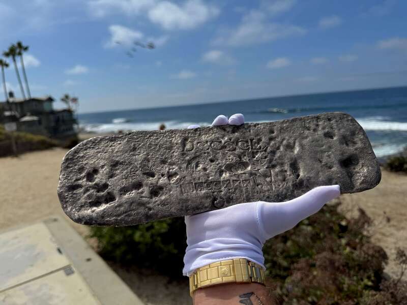19lb Factor .8 "Atocha 1622 Shipwreck" Silver Bar 41