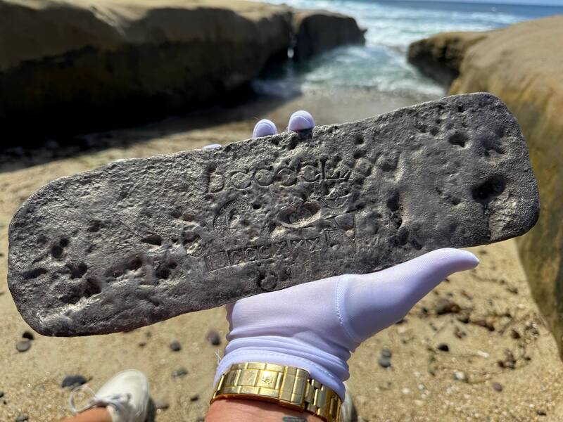 19lb Factor .8 "Atocha 1622 Shipwreck" Silver Bar 5