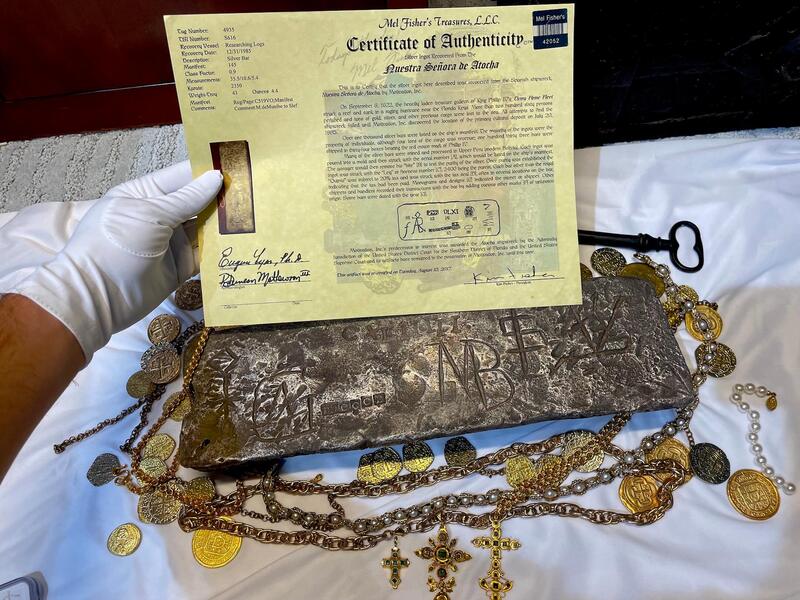 Atocha Silver Bar 43 lbs Class Factor .9 9