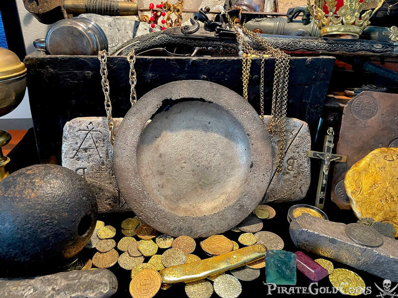 Atocha 1622 Shipwreck Silver Plate 224 grams 10