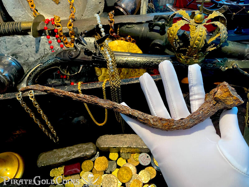 Iron Deck Spike "From the Atocha 1622 Shipwreck" ​14" Long! 5