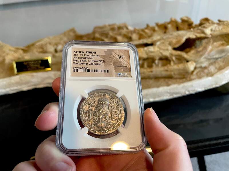 Attica, Athens 2nd-1st Century BC "Owl" NGC VF