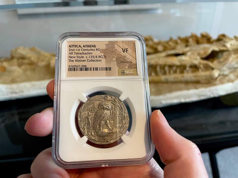 Attica, Athens 2nd-1st Century BC "Owl" NGC VF 3