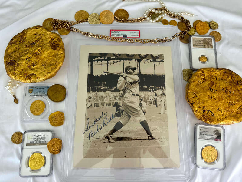 Babe Ruth Signed Photo PSA/DNA 10! 10