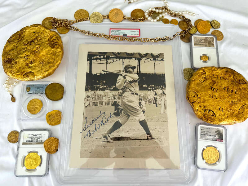 Babe Ruth Signed Photo PSA/DNA 10! 4