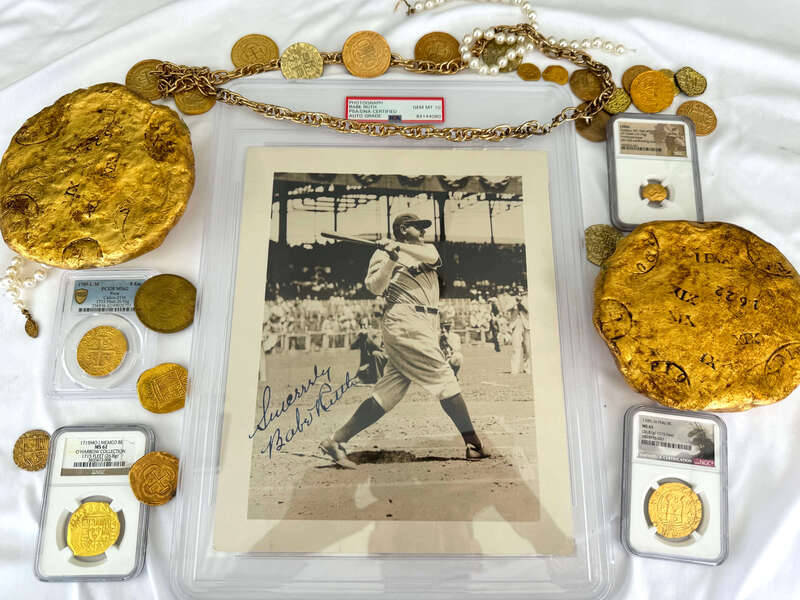 Babe Ruth Signed Photo PSA/DNA 10! 5