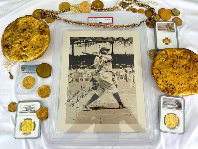 Babe Ruth Signed Photo PSA/DNA 10!
