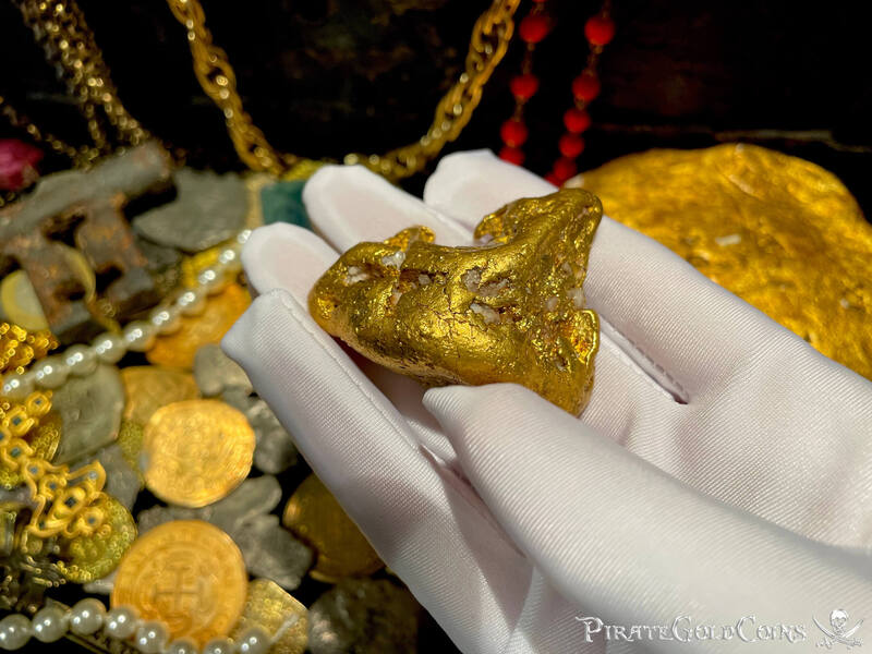 4.6 Ounce "Bear Claw" Gold Nugget Alaska 143 grams 6